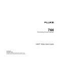 Fluke HART 744 User's Manual