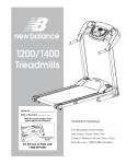 Fitness Quest 1200 User's Manual