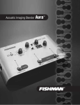 Fishman Aura User's Manual