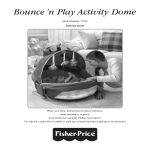 Fisher-Price BOUNCE 'N PLAY ACTIVITY DOME 79534 User's Manual