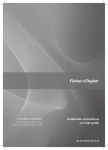 Fisher & Paykel RF522A User's Manual