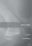 Fisher & Paykel OR36SDBGX2 User's Manual