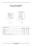 Fisher & Paykel OB30SDEPX2 Installation Worksheet