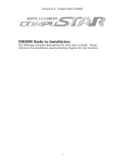 Firstech, LLC. COMPUSTAR CM3000 User's Manual