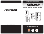 First Alert 2 Cu. Ft. Digital Executive Safe User's Manual