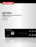 First Alert Channel/2 User's Manual