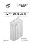 Finlandia JM-20 User's Manual