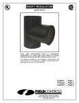 FIELD CONTROLS B-34TJ User's Manual