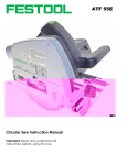 Festool ATF 55E User's Manual