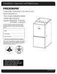 Fedders FV95A054 User's Manual