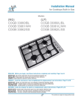 FCI Home Appliances COGB 33060/L/BL User's Manual