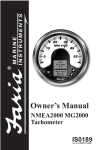 Faria Instruments NMEA2000 User's Manual