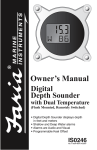 Faria Instruments IS0246 User's Manual