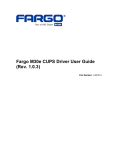 FARGO electronic M30e User's Manual