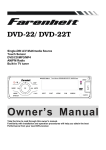 Farenheit Technologies DVD-22T User's Manual