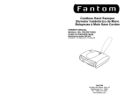 Fantom Vacuum FM1705K User's Manual