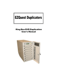 EZQuest DVD Duplication User's Manual