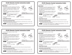 Extron electronic Extron Electronics Universal Remote IR 801 User's Manual