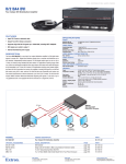 Extron electronic D/2 User's Manual