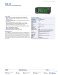 Extron electronic CLK 100 User's Manual