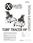 Exmark TT5217KA User's Manual