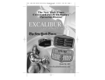 Excalibur electronic The New York Times Crossword Puzzle Dictionary 461 User's Manual