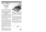 Excalibur electronic Docker 976 User's Manual