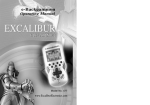 Excalibur electronic 477 User's Manual