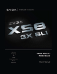 EVGA X58 User's Manual