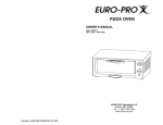 Euro-Pro TO297W User's Manual