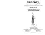 Euro-Pro EP704 User's Manual