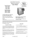 Essick Air RN50W User's Manual