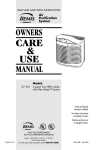 Essick Air FILTERWATCH 127-001 User's Manual