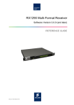 Ericsson RX1290 User's Manual