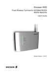 Ericsson W25 User's Manual