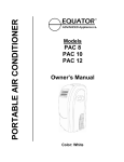 Equator PAC 12 User's Manual