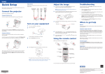 Epson VS400 Start Here Guide