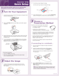 Epson 1815p Quick Start Guide