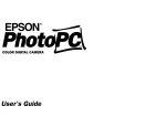 Epson PhotoPC Color Digital Camera User's Manual