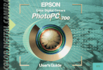Epson PhotoPC 700 User's Manual