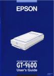 Epson GT-9600 User's Manual