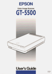 Epson GT-5500 User's Manual