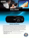 Epson EX5200 Product Brochure