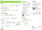 Epson WF-5190 Start Here Guide