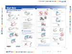 Epson CX7000F Start Here Card