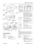 Epson Stylus Color IIs Ink Jet Printer Product Information Guide