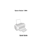 Epson C88+ Quick Reference Guide