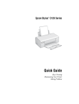 Epson C120 Quick Reference Guide