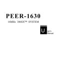 Epson 386SX/16 User's Manual