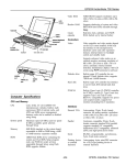 Epson ActionNote 700 Product Information Guide